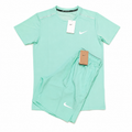 Nike Miler 1.0 Mint Green Set Dri-fit Top + 5” Challenger Shorts 🏴☑️
