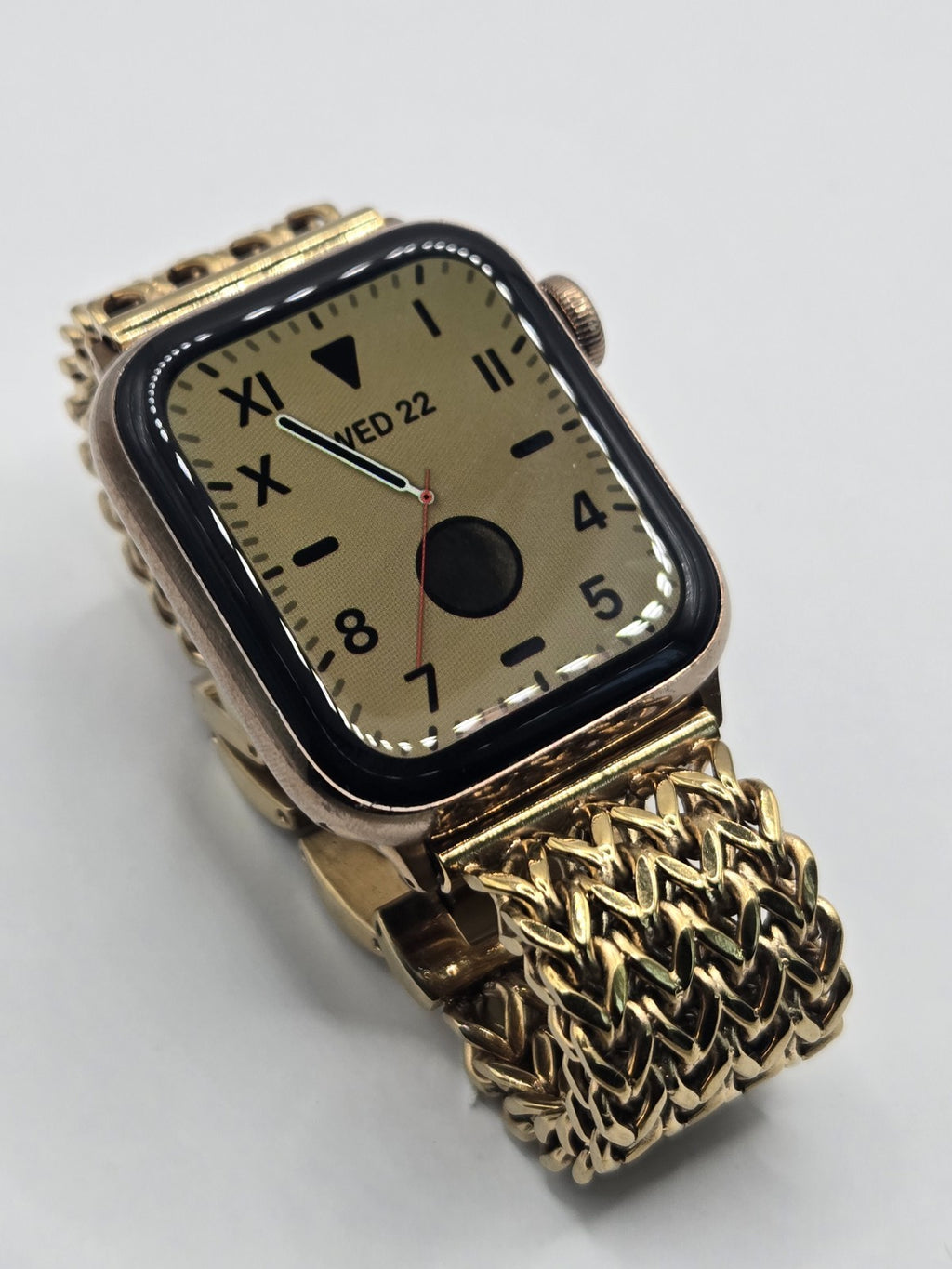 Apple Watch Series 5 40mm Stainless Steel Gold + Straps - used 🏴