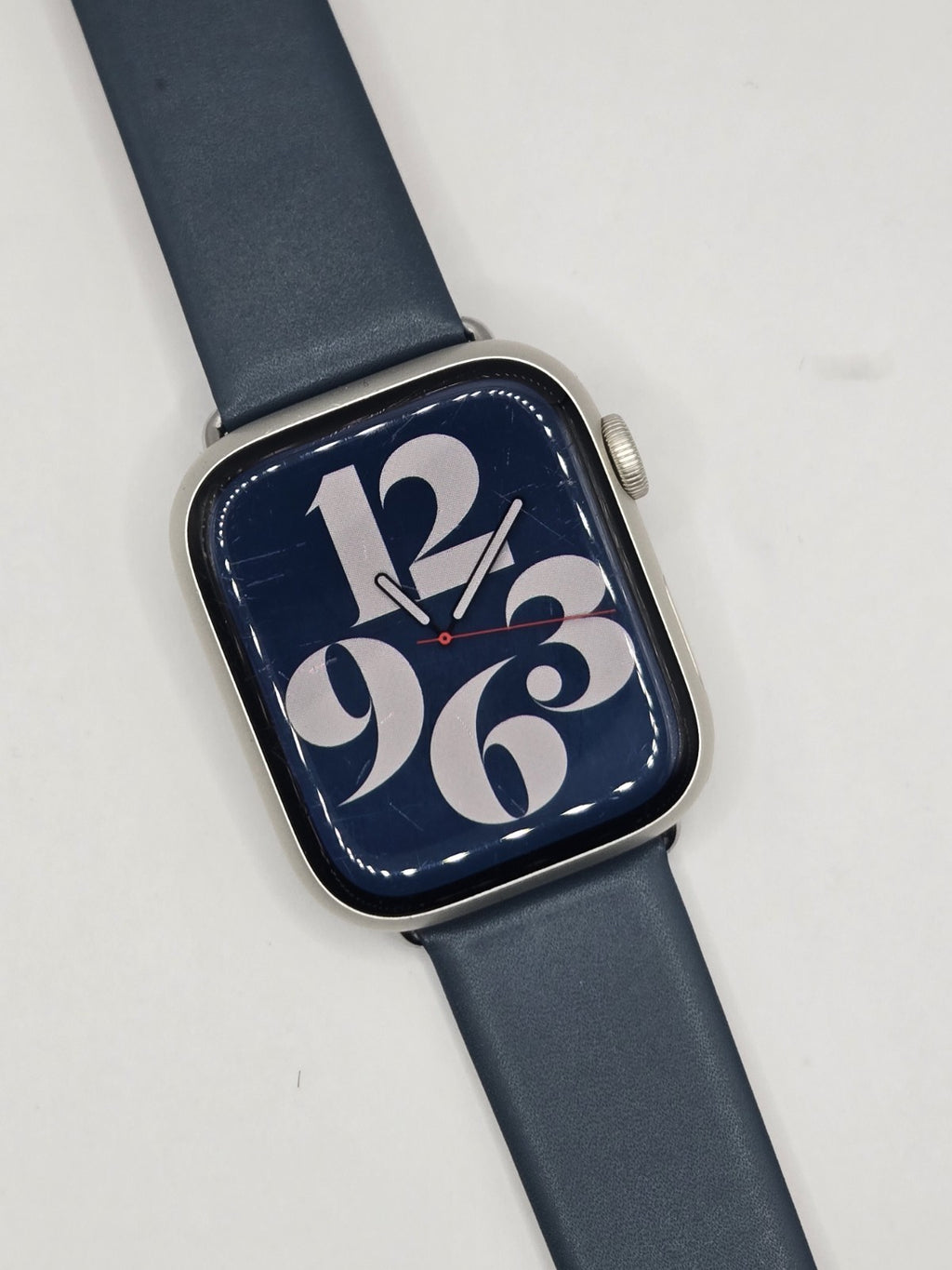 Apple Watch Series 7 45mm GPS Silver + Strap - used 🏴