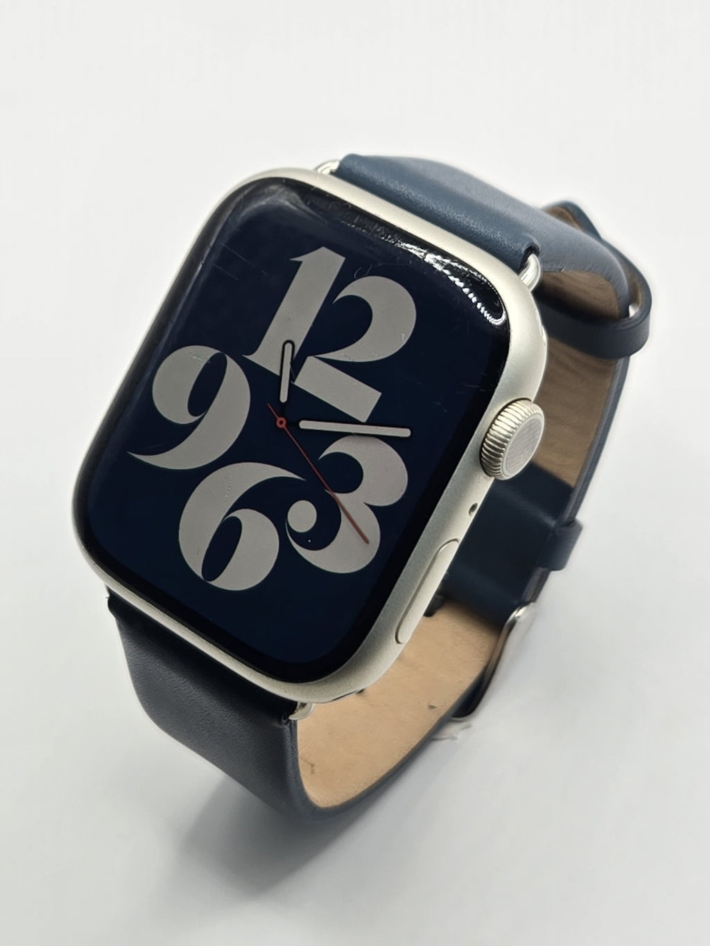 Apple Watch Series 7 45mm GPS Silver + Strap - used 🏴