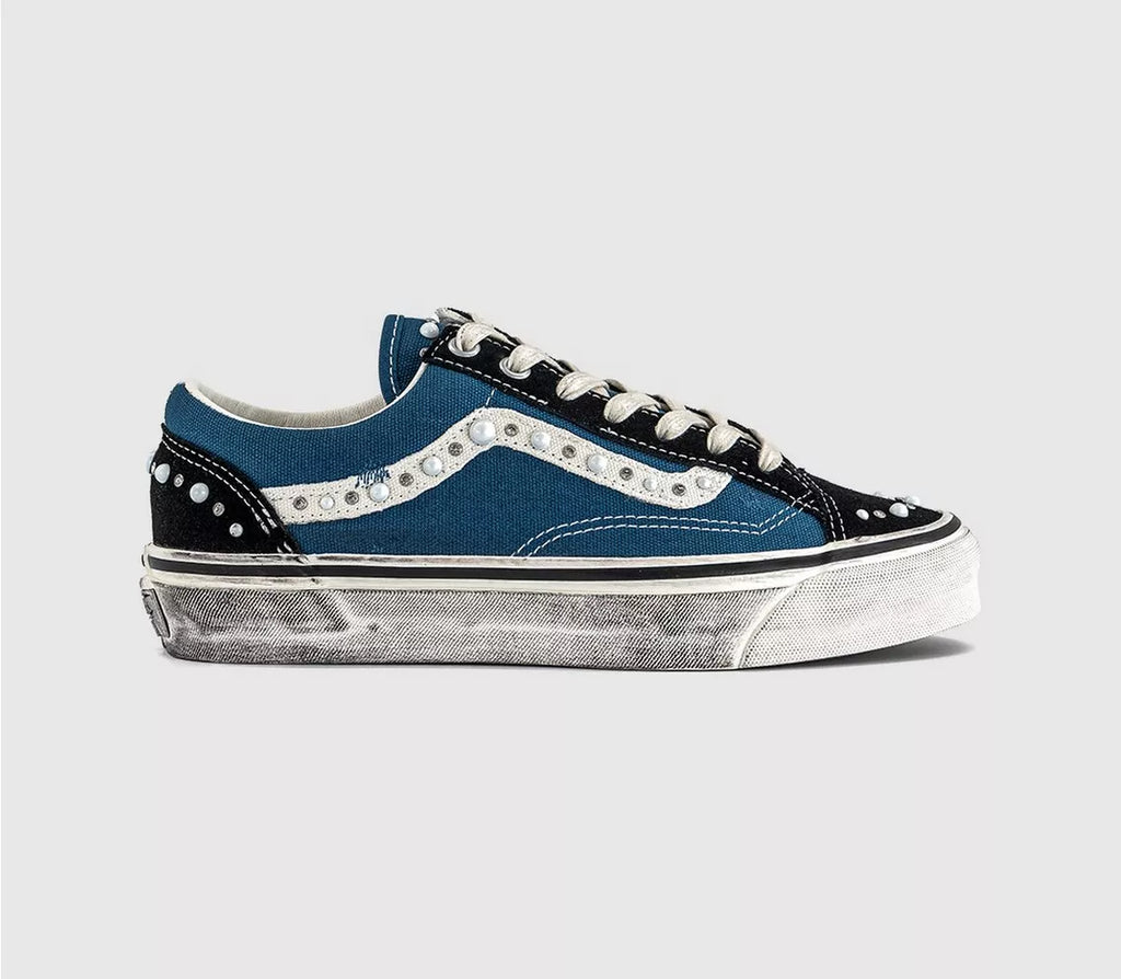 Vans LX Old Skool 36 Pearlized ‘Black/Navy’ ⚫️☑️