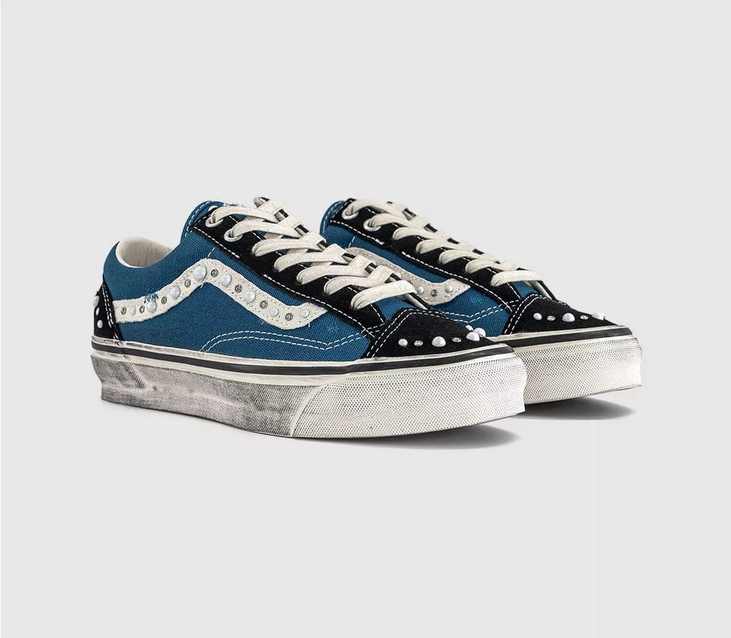 Vans LX Old Skool 36 Pearlized ‘Black/Navy’ ⚫️☑️