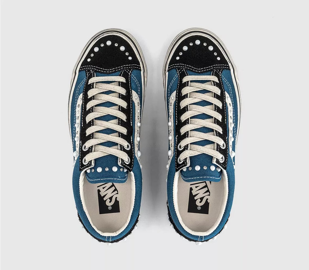 Vans LX Old Skool 36 Pearlized ‘Black/Navy’ ⚫️☑️