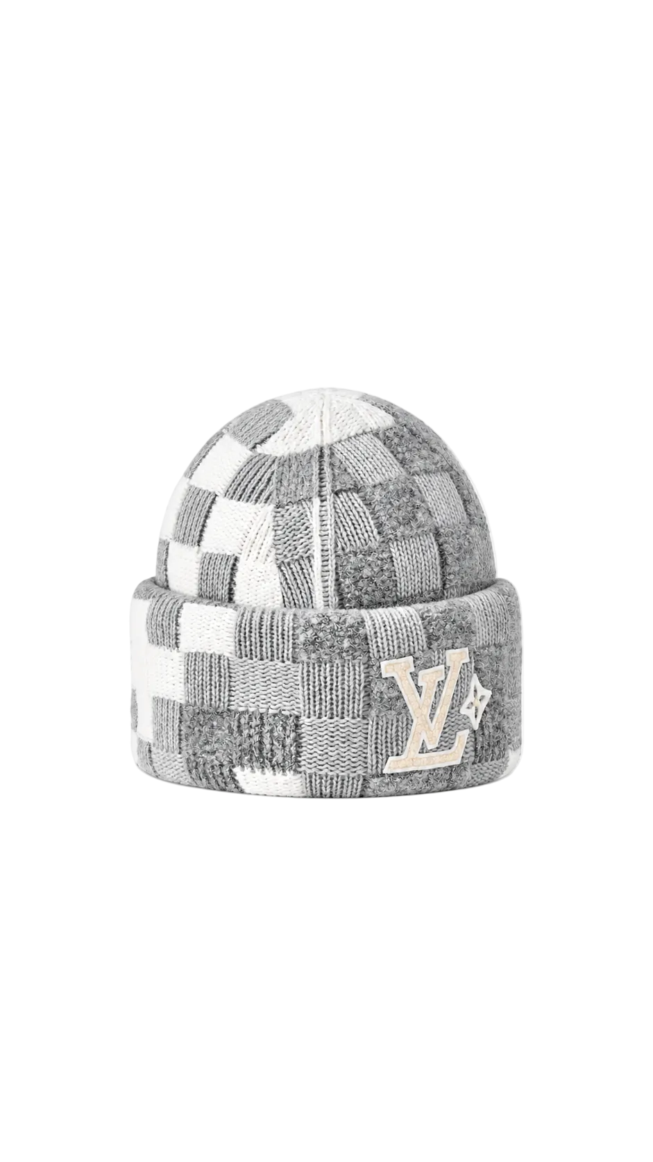 Louis Vuitton LV Crush Damoflage Pearls Beanie