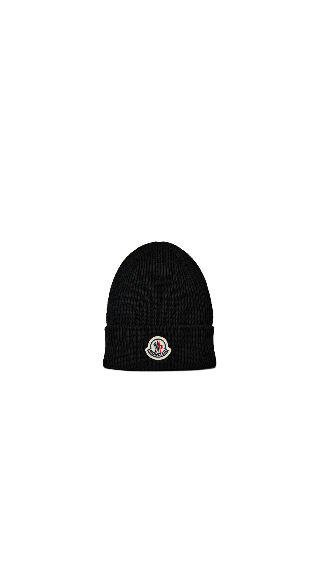 Moncler Logo Wool Beanie