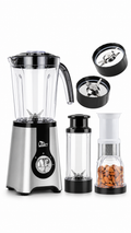 7 in 1 Food Blender Food Processor Smoothie Maker Fruit Juicer Coffee Grinder UK