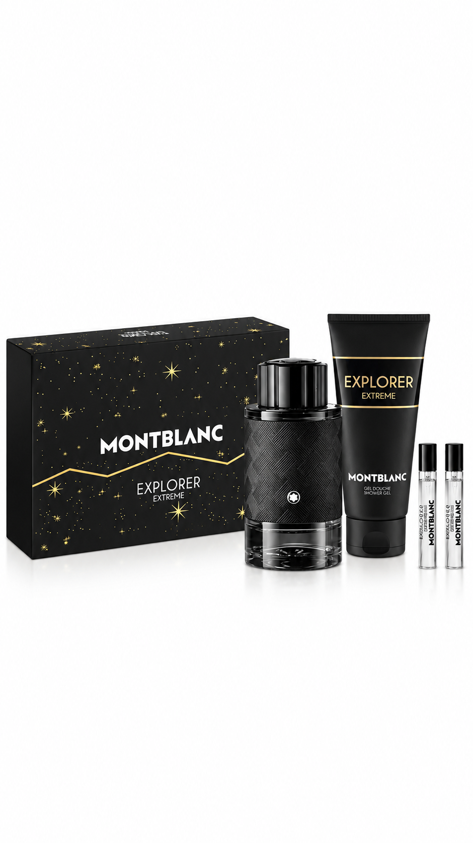 MontBlanc Explorer Extreme Parfum 100ml Spray 4 Ps Gift Set l