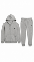 Polo Ralph Lauren Performance Grey Marl Full Tracksuit - Authenticity Guaranteed