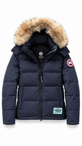 Canada Goose womens navy chelsea parka down coat - Authenticity Guaranteed