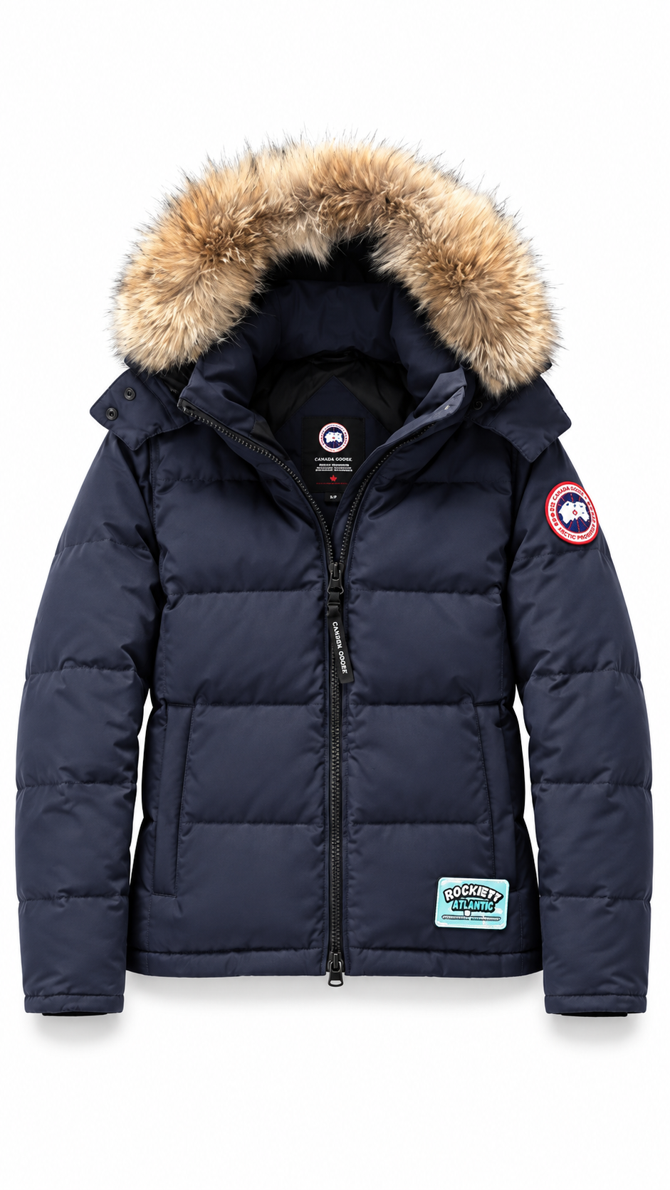 Canada Goose womens navy chelsea parka down coat - Authenticity Guaranteed