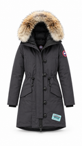 Canada Goose womens navy rossclair parka down coat - Authenticity Guaranteed