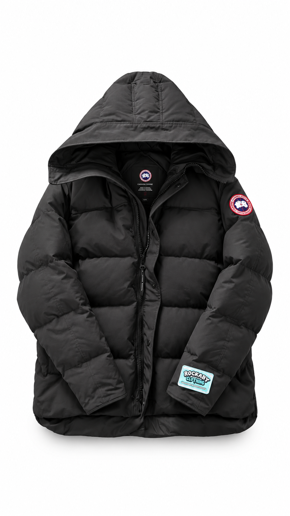 Canada Goose mens macmillan black winter parka down coat - Authenticity Guaranteed