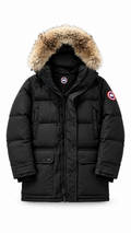 Canada Goose mens black emory parka down coat - Authenticity Guaranteed