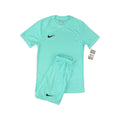Nike Dri Fit Set Shorts T-Shirt Turqoise