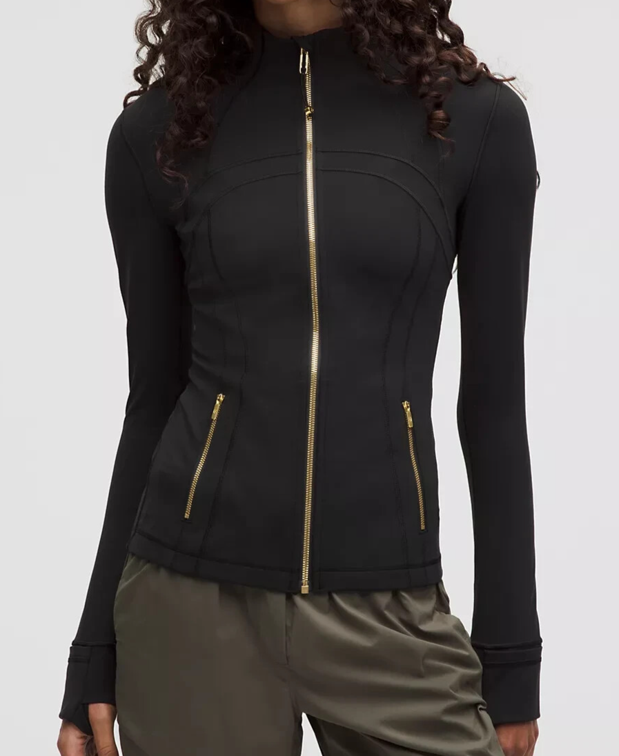 Black And Gold Lululemon Define Jacket