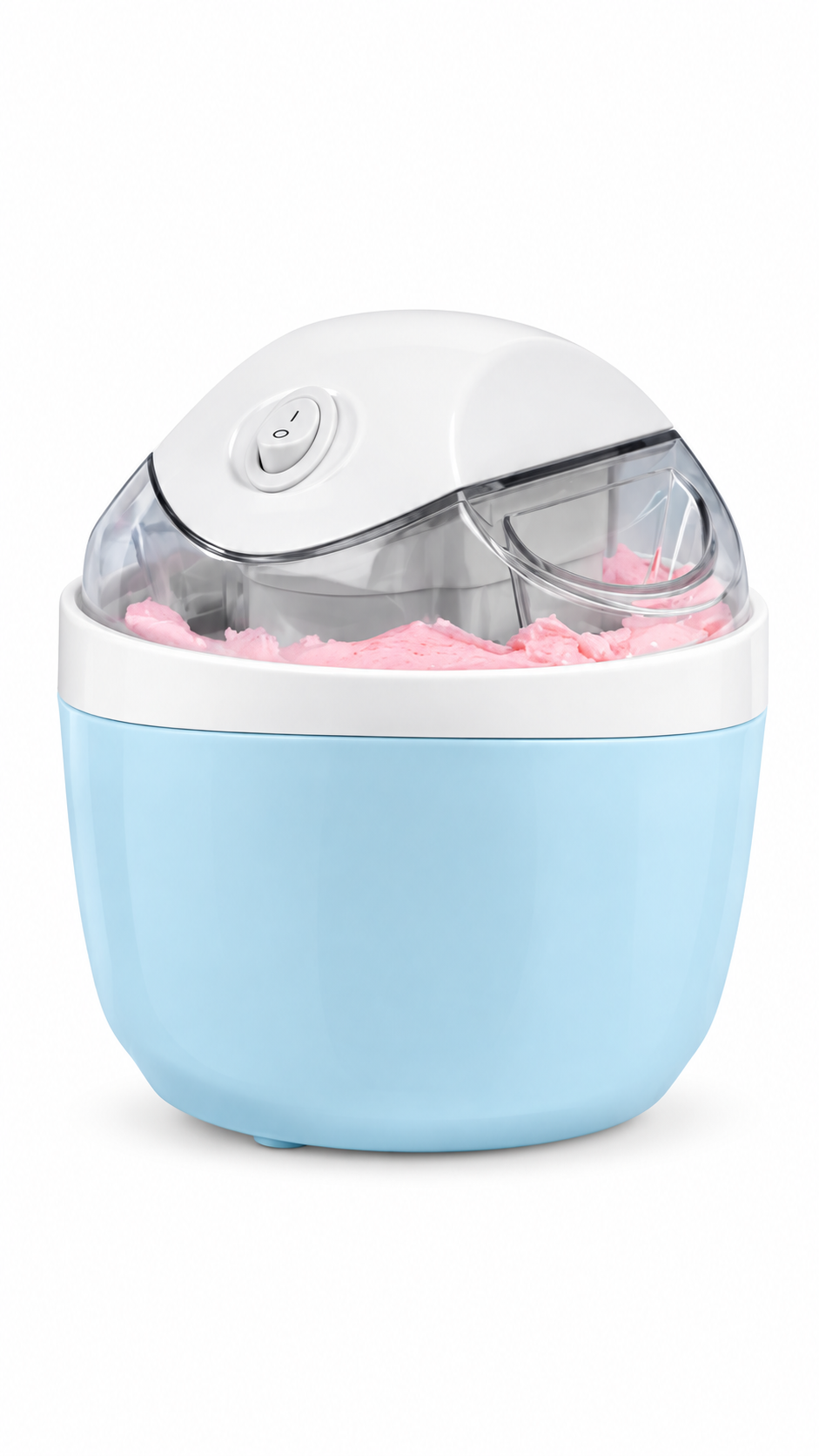 Electric Ice Cream Maker Frozen Dessert Machine Sorbet Pastel Blue Giles &Posner