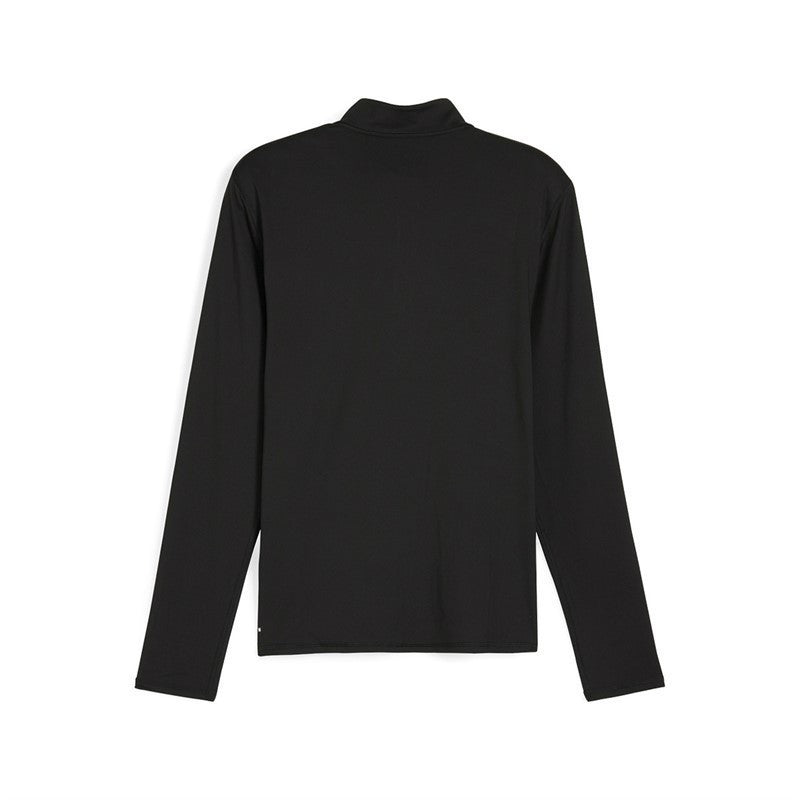 PUMA Men's DryCell Run 1/4 Zip Up Black Midlayer Running Training Top NEW🏴