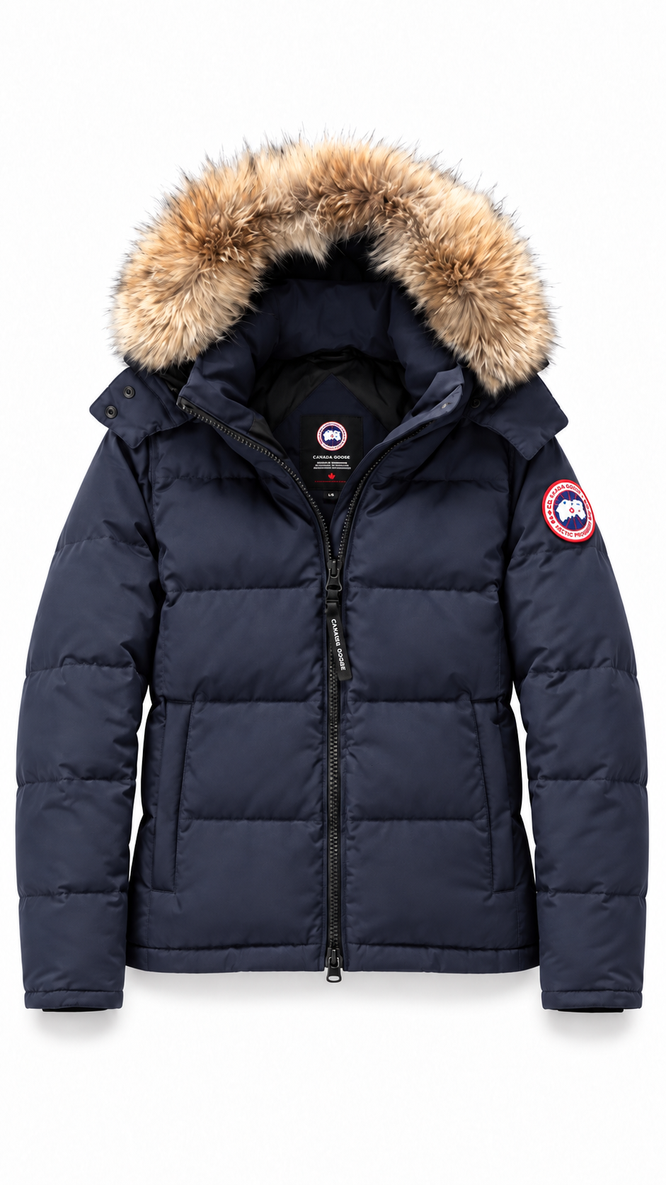 Canada Goose womens navy chelsea parka down coat - Authenticity Guaranteed