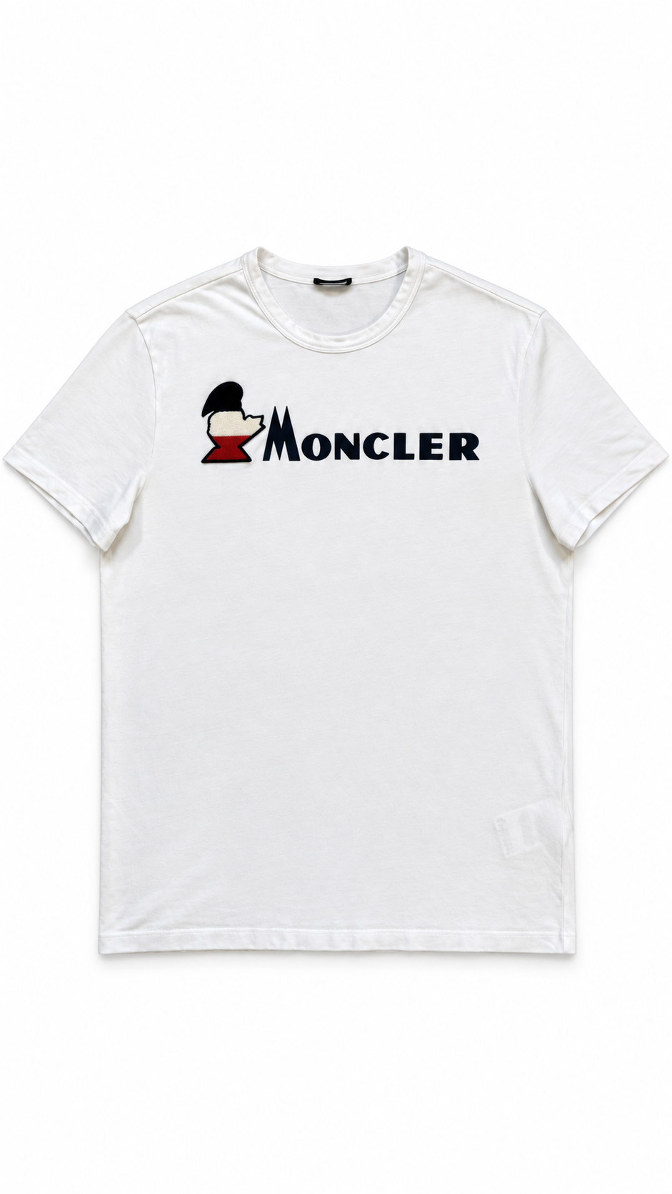 Moncler T-Shirt White - Authenticity Guaranteed