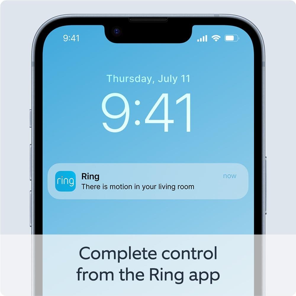 Ring Indoor Cam 2nd Generation | Wi-Fi Smart Home Security Camera | Black - NEW 🏴