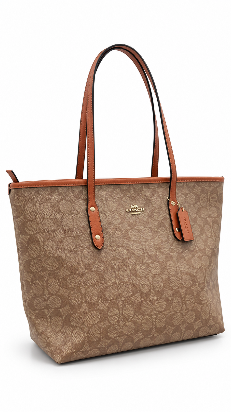 Coach City Tote Bag Signature Canvas