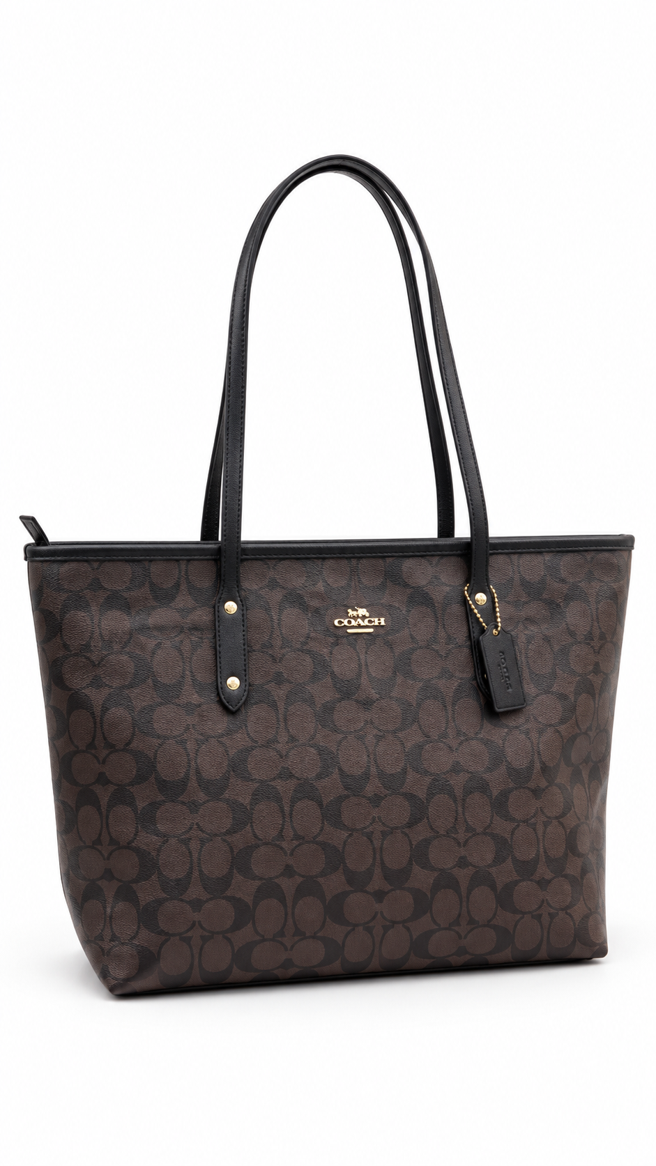 Coach City Tote Bag Signature Canvas