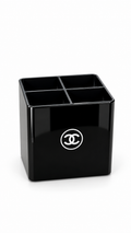 Chanel VIP Makeup Brush Holder 3-4 Compartment Black New Cosmetic - Choice