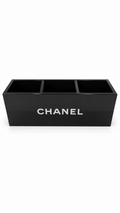 Chanel VIP Makeup Brush Holder 3-4 Compartment Black New Cosmetic - Choice B