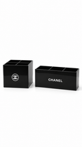 Chanel VIP Makeup Brush Holder 3-4 Compartment Black New Cosmetic - Choice