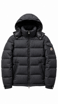 Moncler Montgenevre Down Jacket - Woollen Grey - Authenticity Guaranteed