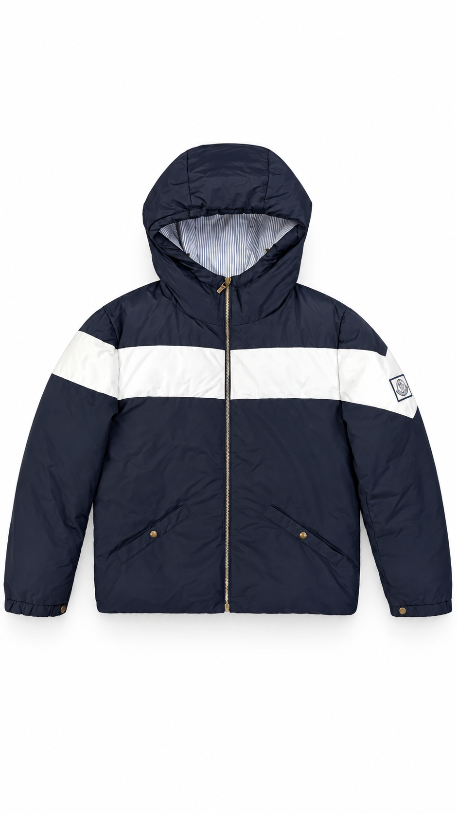 Moncler Gamme Bleu Puffer Coat - Authenticity Guaranteed