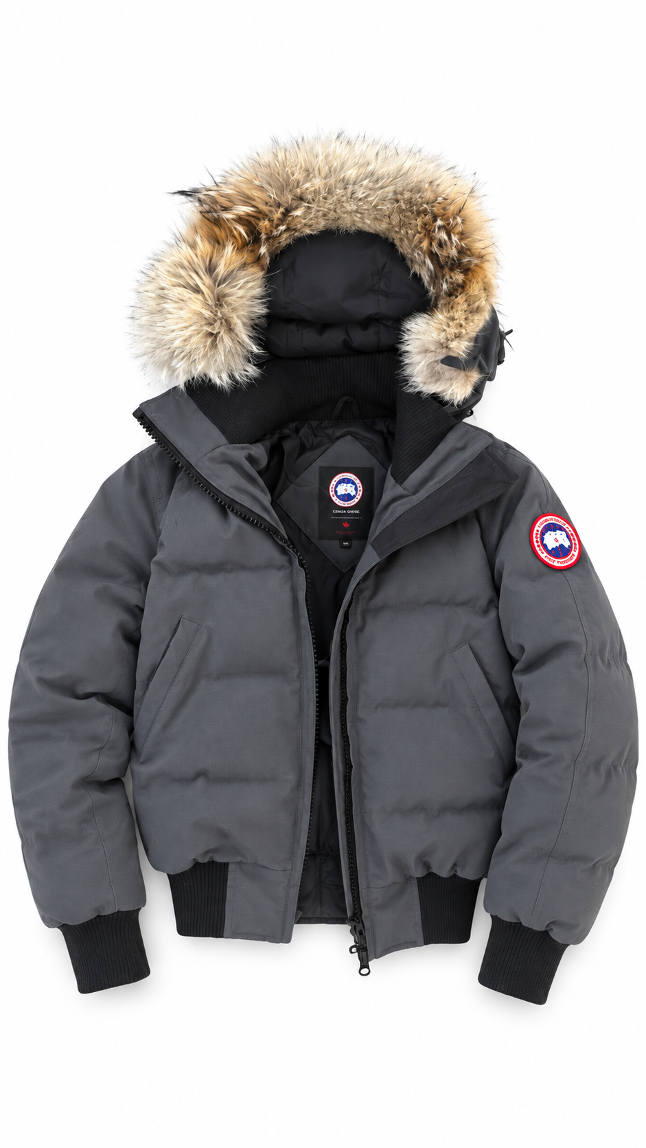 Canada Goose Savona Graphite Hooded Down Parka - Authenticity Guaranteed