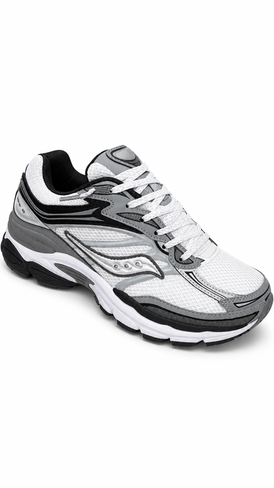 Saucony Progrid Omni 9 fabricated future pack white grey