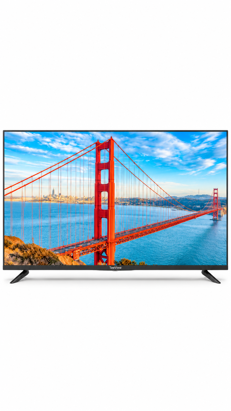TeeView TV430UT-UK 43" 4K UHD HDR Smart TV Tizen WiFi Bluetooth 60Hz LED Black