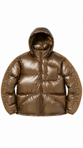 Supreme Featherweight Down Jacket Brown - Authenticity Guaranteed