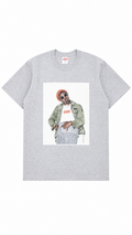 Supreme André 3000 Tee Heather Grey - Authenticity Guaranteed