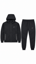 Nike Tech Fleece Tracksuit Mens Black New Season