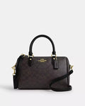Coach Satchel Bag In Signature Canvas