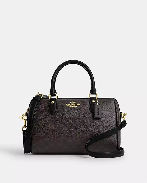 Coach Satchel Bag In Signature Canvas