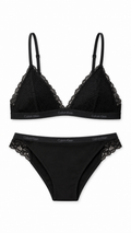 Calvin Klein Icon Lace Womens Bikini Black - Authenticity Guaranteed