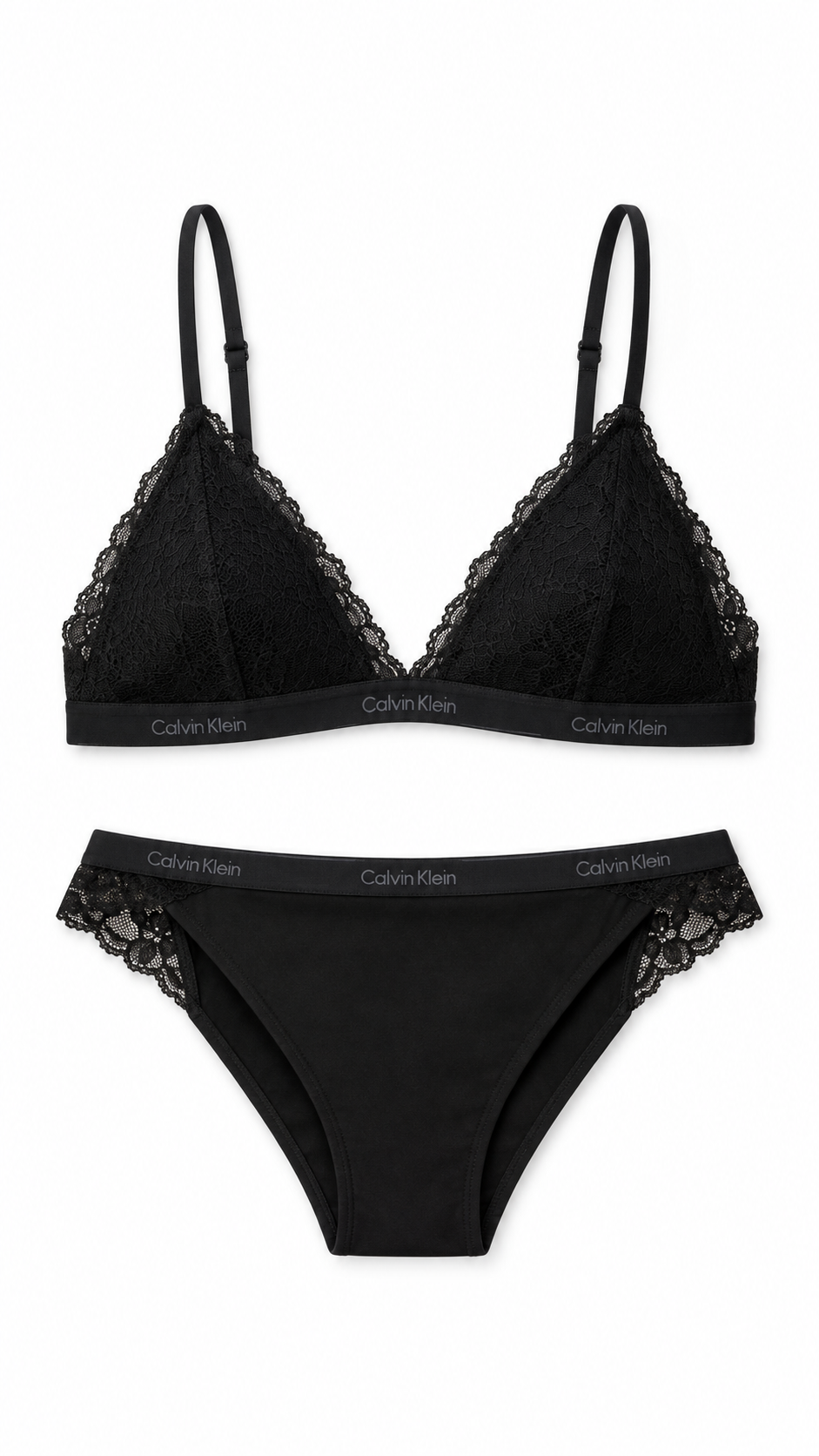 Calvin Klein Icon Lace Womens Bikini Black - Authenticity Guaranteed