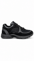 Chanel CC Runners Black Mesh - Authenticity Guaranteed
