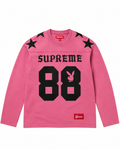 Supreme Playboy LS Football Jersey Top Pink