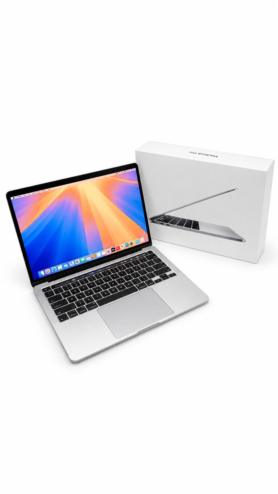 Apple MacBook Pro Retina 13.3" 2020 - 512GB SSD 16GB Ram 2.0GHz Core i5 - Silver