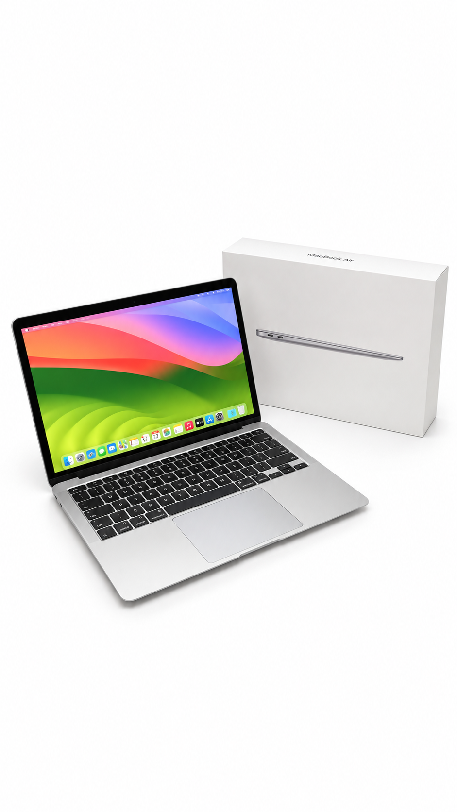 Apple MacBook Air Retina 13.3" 2020 - 256GB SSD 8GB Ram 1.1GHz Core i3 - Silver