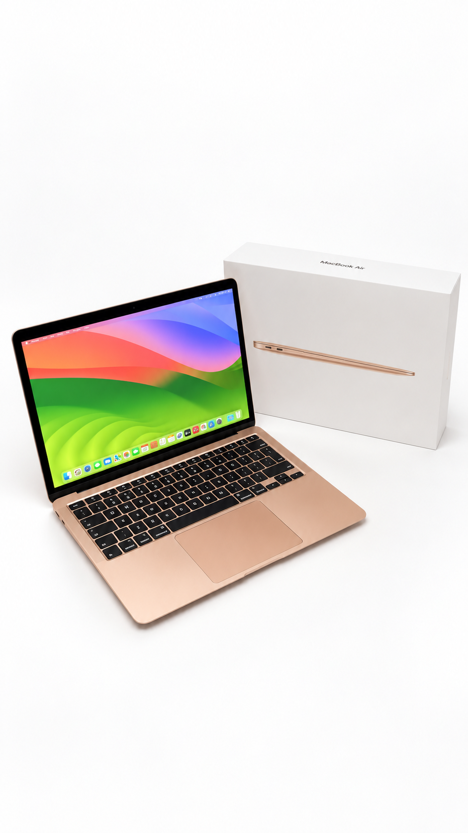 Apple MacBook Air Retina 13.3" 2020 - 512GB SSD 8GB Ram 1.1GHz Core i5 - Golden