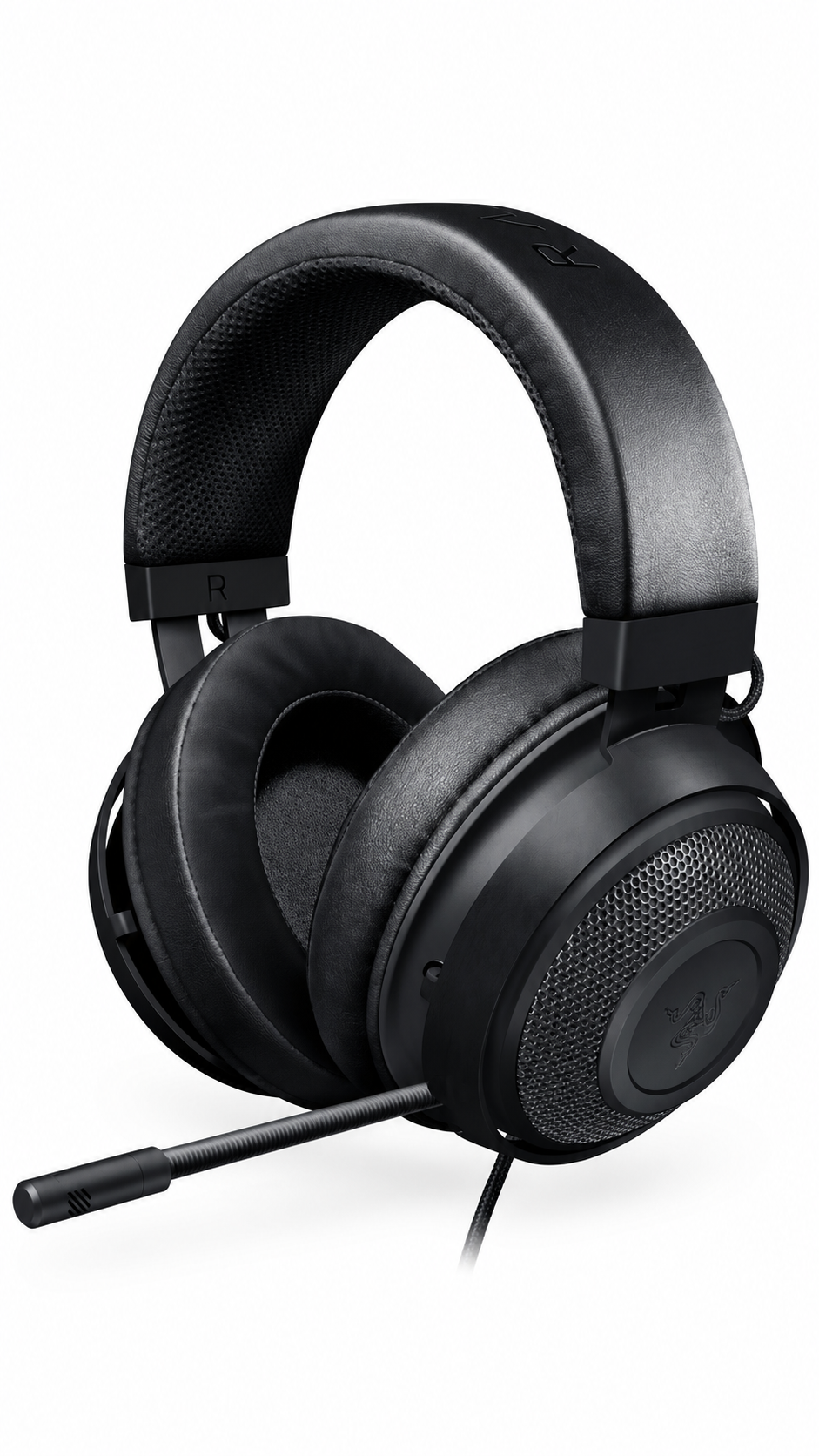 Razer Kraken Gaming Headset | Aluminium Frame | PS, XBOX, PC | 3.5 mm | Black