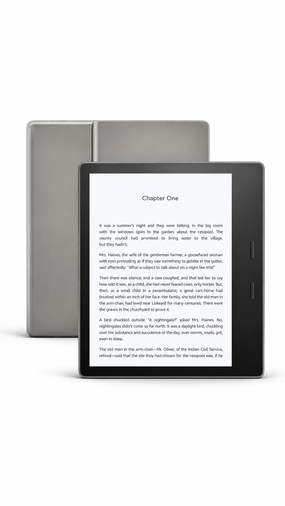 Kindle Oasis eReader (10th Gen) | Waterproof, 8 GB, Wi-Fi | Graphite