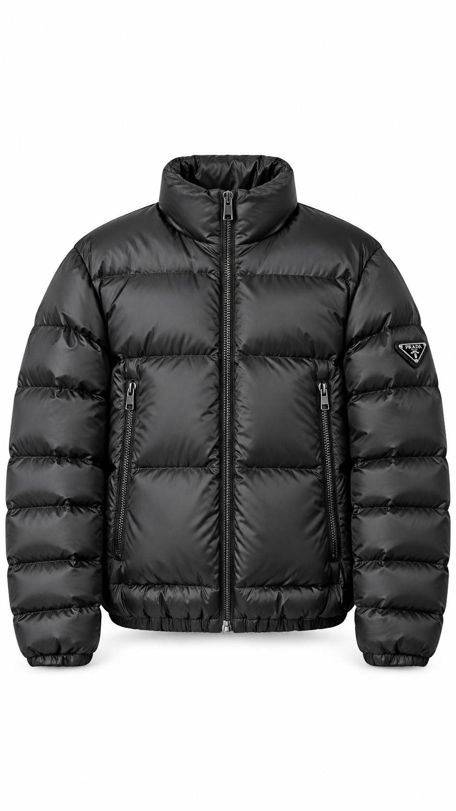 Prada Nylon Down Puffer Jacket - Authenticity Guaranteed