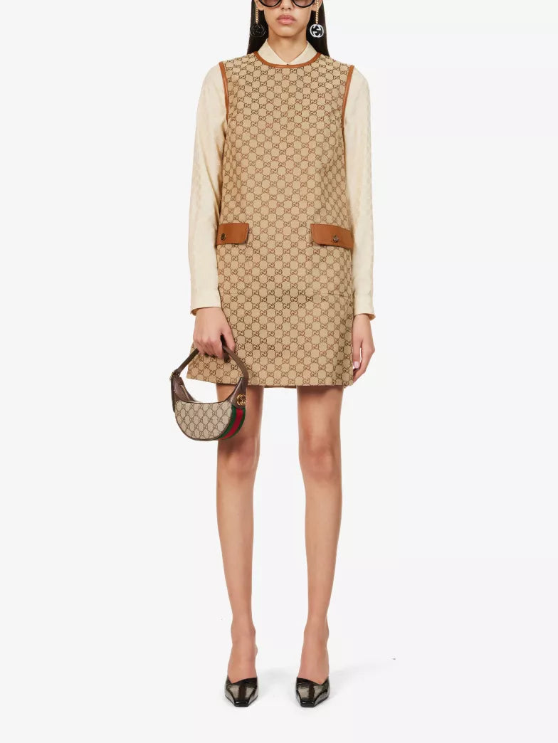 GUCCI Ophidia mini canvas shoulder bag - New 📞